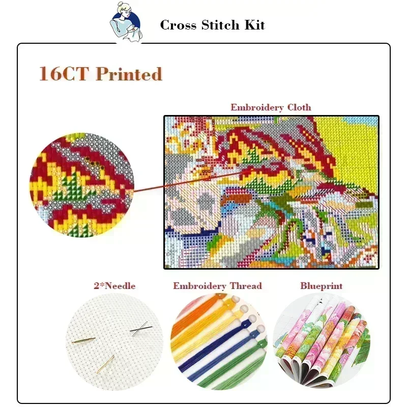 Joy minggu Kit kruistik, peri  - Embroidery Meaning ulasan dan harga
